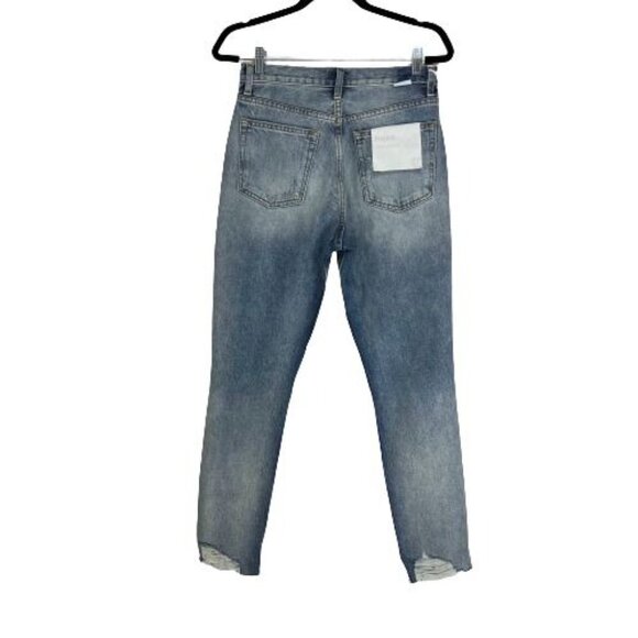 NWT Free People Boyish By Her Billy Women's Size 27 High Rise Skinny Jeans Denim - Picture 3 of 16